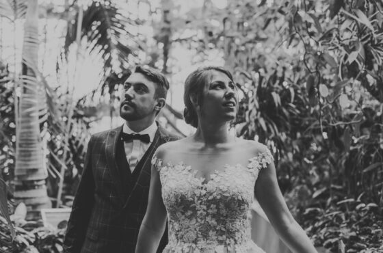 Basia i Mateusz — plener ślubny w Palmiarni w Gliwicach