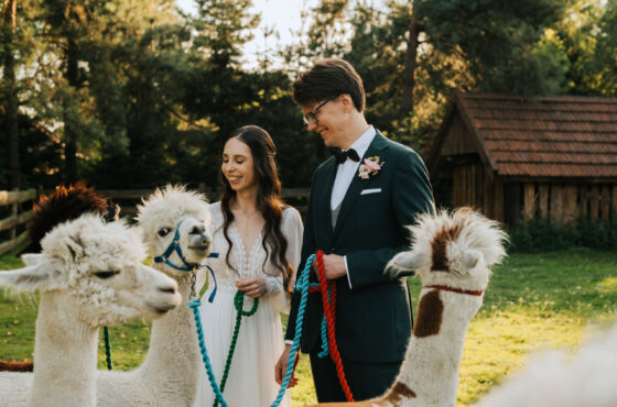 Agnieszka i Grzegorz – Gospoda Pod Zimną Rzeczką w Kłokoczynie